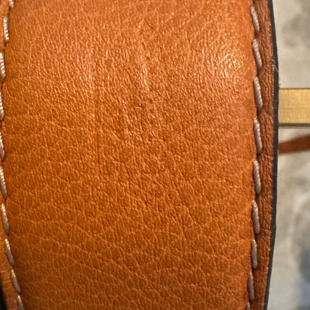 Gucci Heritage Grained Leather Sherry Line Shoulder Bag COA - Picture 7 of 13